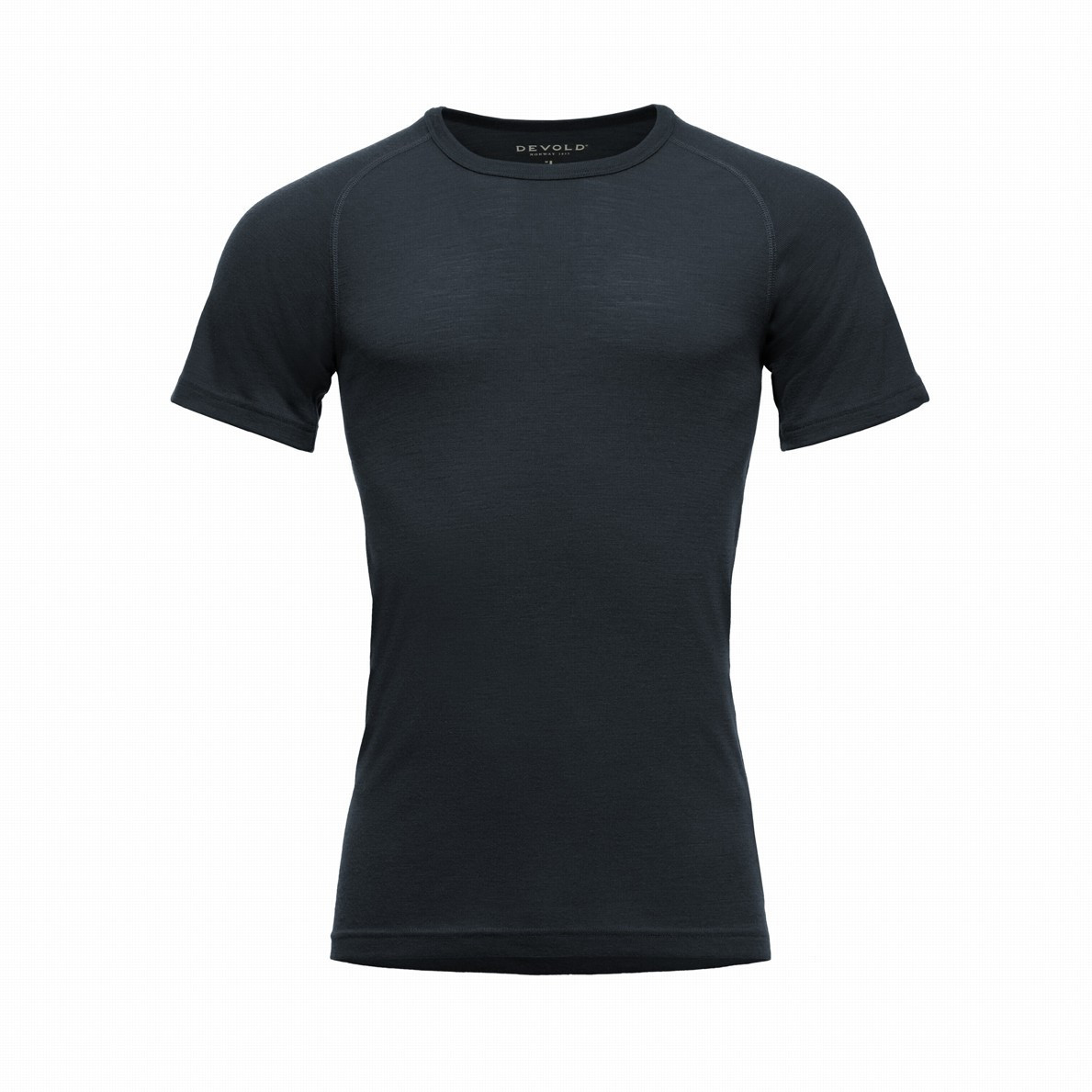 Męska koszulka Devold Lauparen Merino 190 Base Tee Man Rozmiar: XXL / Kolor: czarny