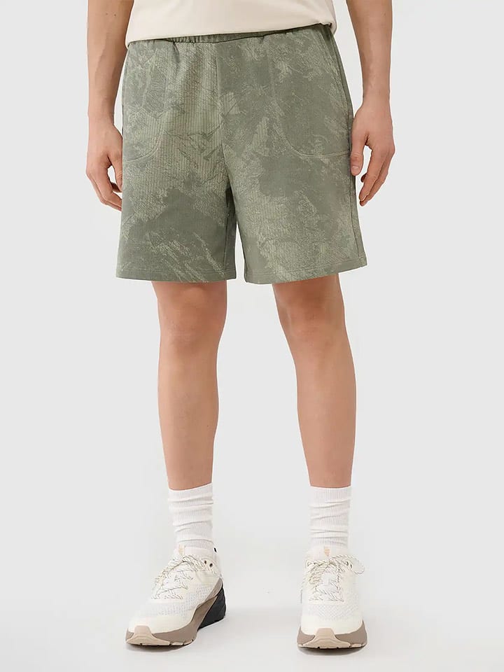 4F Szorty dresowe w kolorze khaki
