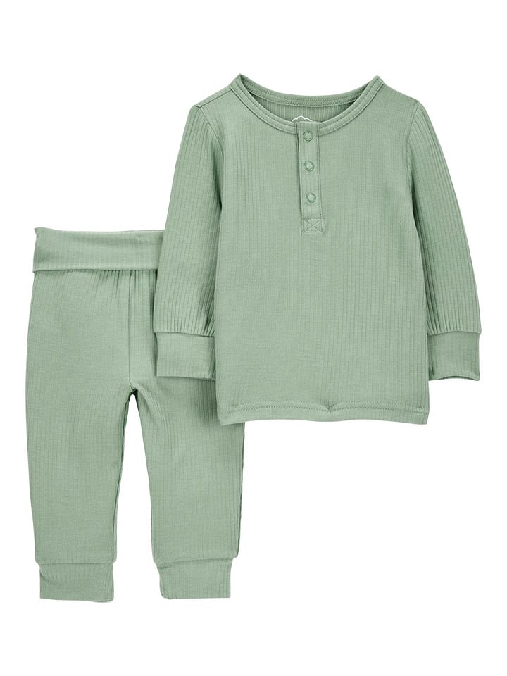 carter's 2-częściowy zestaw w kolorze khaki