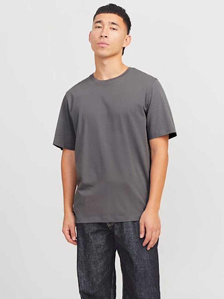 Jack & Jones Koszulka w kolorze szarym