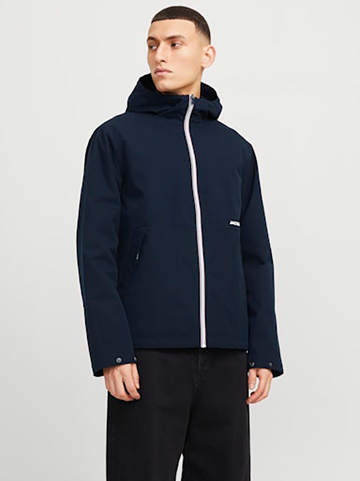 Jack & Jones Kurtka przejściowa w kolorze granatowym