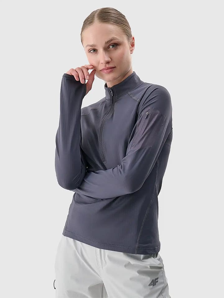 4F Koszulka funkcyjna w kolorze granatowym