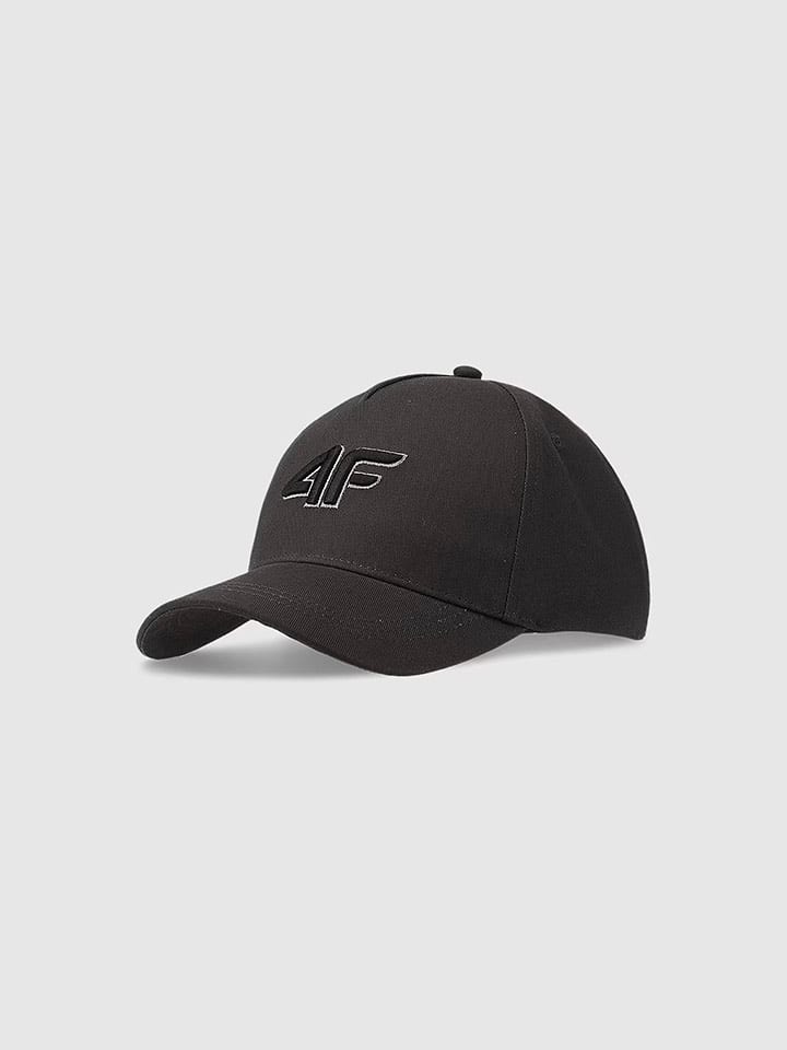 4F Czapka w kolorze czarnym