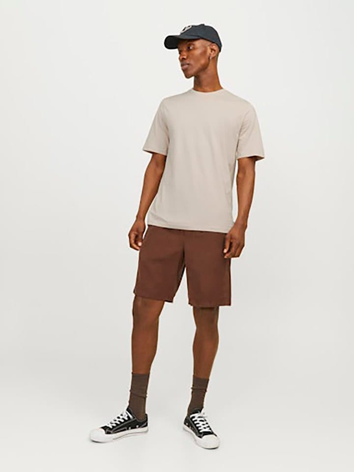 Jack & Jones Koszulka w kolorze kremowym