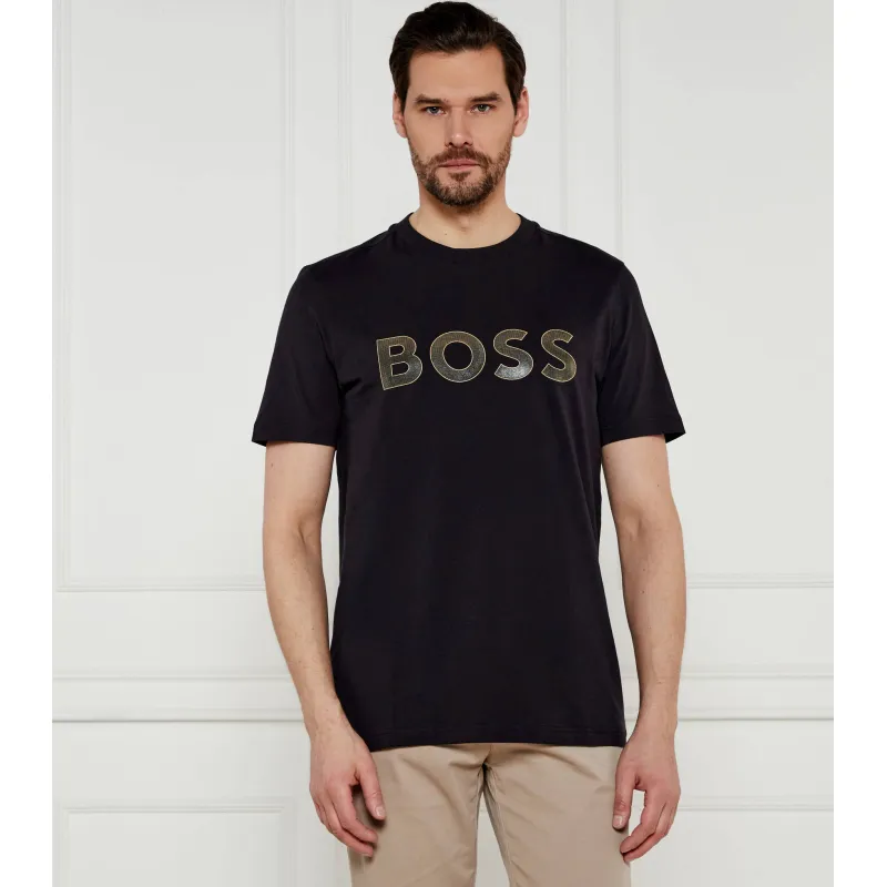 BOSS GREEN T-shirt TL Logo | Regular Fit | stretch