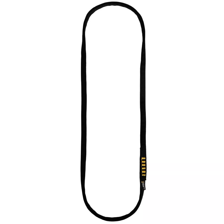 Pętla SINGING ROCK Open Sling 14mm 60cm black/yellow