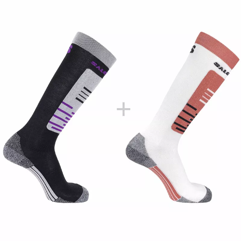 SALOMON S/Access 2-Pack deep black/white EU 42-44