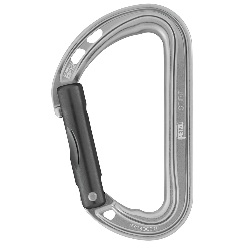 Karabinek PETZL Spirit Straight grey