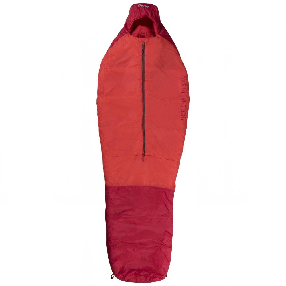 Śpiwór BERGANS Trollhetta Synthetic 1000 fire red/red