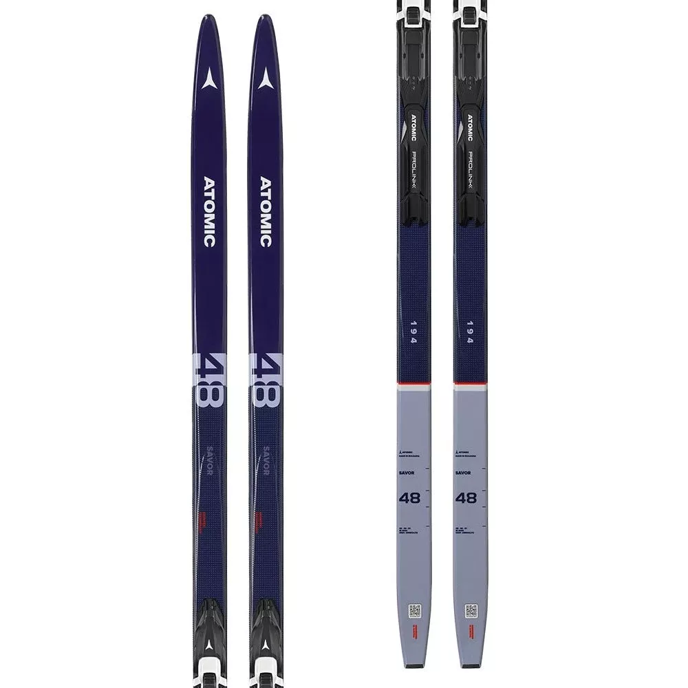 Narty biegowe ATOMIC Savor 48 Skintec Med + Prolink Shift Pro 184cm