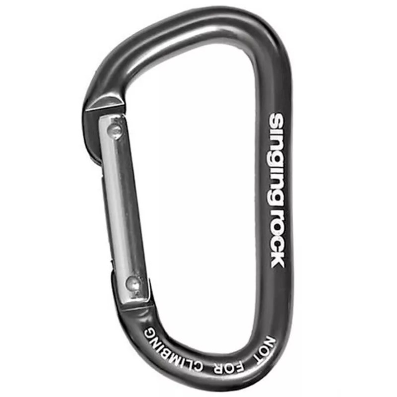 Karabinek SINGING ROCK Mini D grey