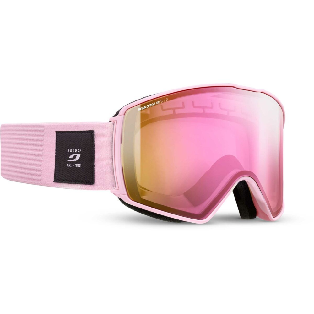 Gogle narciarskie Julbo LAUNCHER reactiv 1-3 light pink