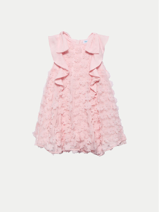 Abel & Lula Sukienka elegancka 5042 Różowy Regular Fit
