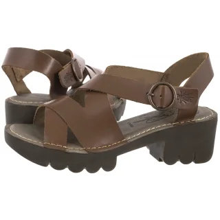 Sandały Eria Bridle Camel P801536002 (FL414-b) FLY London