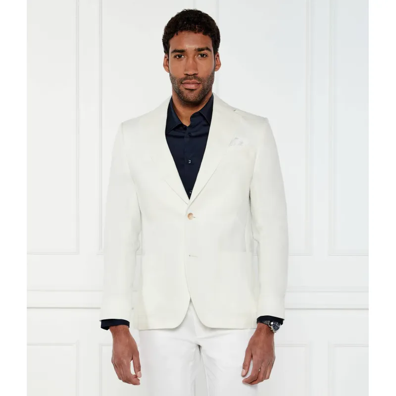 Sand Copenhagen Lniana marynarka Modern fit