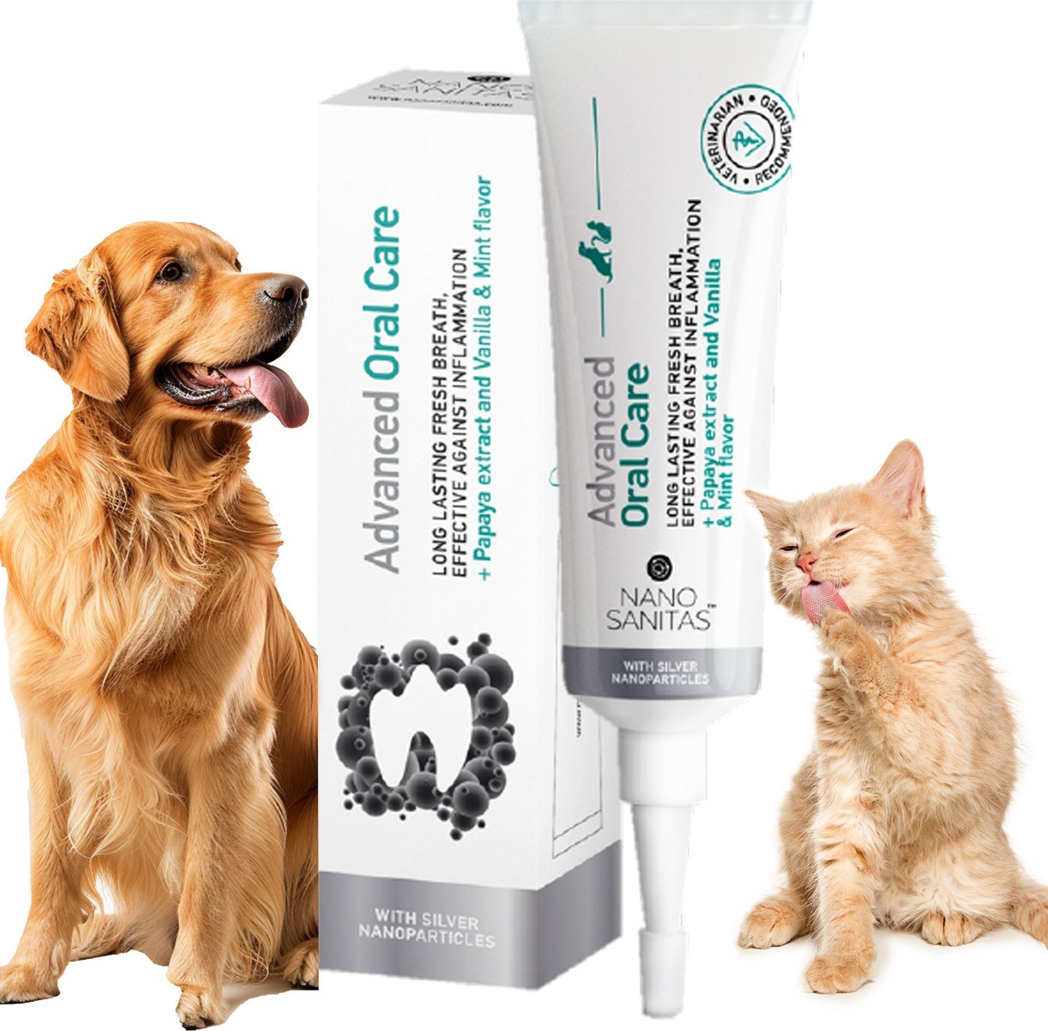 Nanosanitas Pasta do zębów dla psów i kotów Advanced Oral Care 35 ml