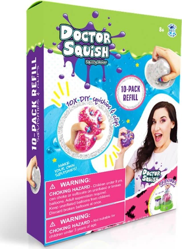 Doctor Squish balony uzupełniacze10szt 38687 74737