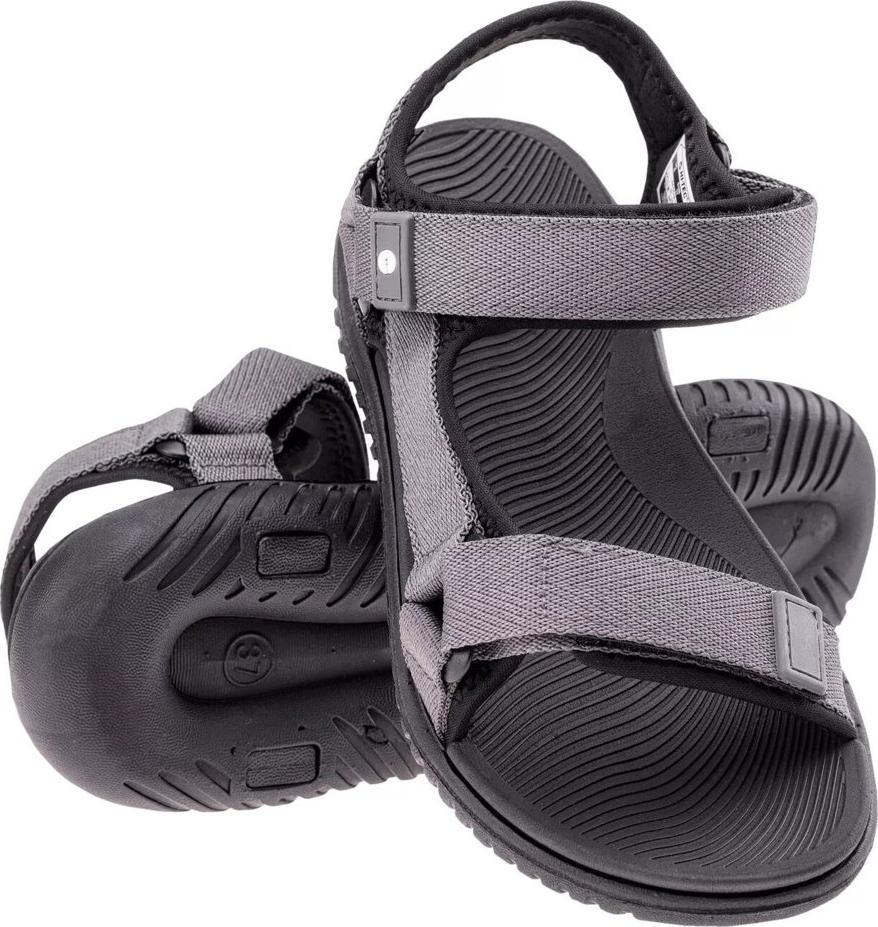 Hi-Tec SANDAŁY I KLAPKI APODIS TEEN GREY/BLACK 39