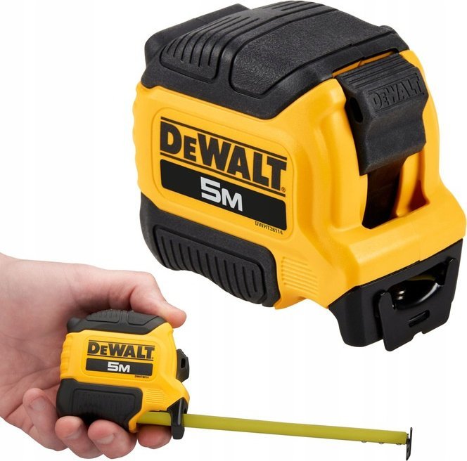 Dewalt MIARA ZWIJANA METR 5m 5000cm SZEROKOŚĆ 28mm DEWALT