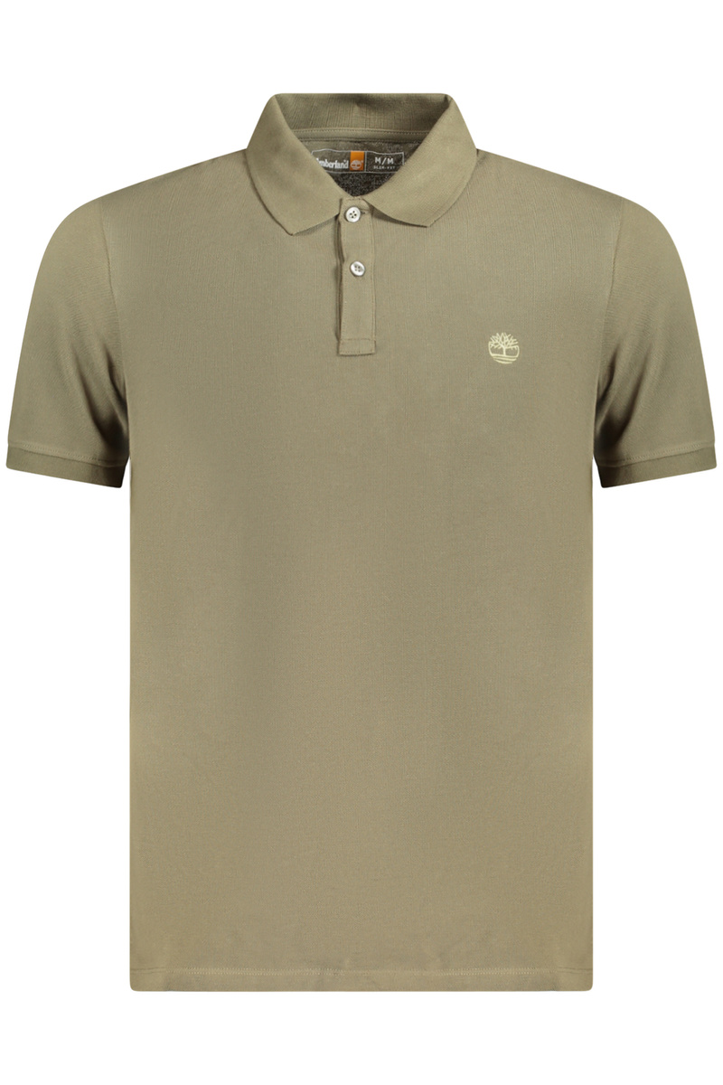 TIMBERLAND POLO Z KRÓTKIM RĘKAWEM MĘSKIE ZIELONE