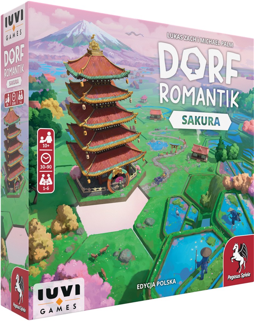 Gra planszowa IUVI Games Dorfromantik: Sakura