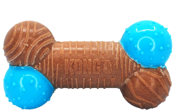 Zabawka dla psów Kong CoreStrength Bamboo Bone 16 cm Multicolour