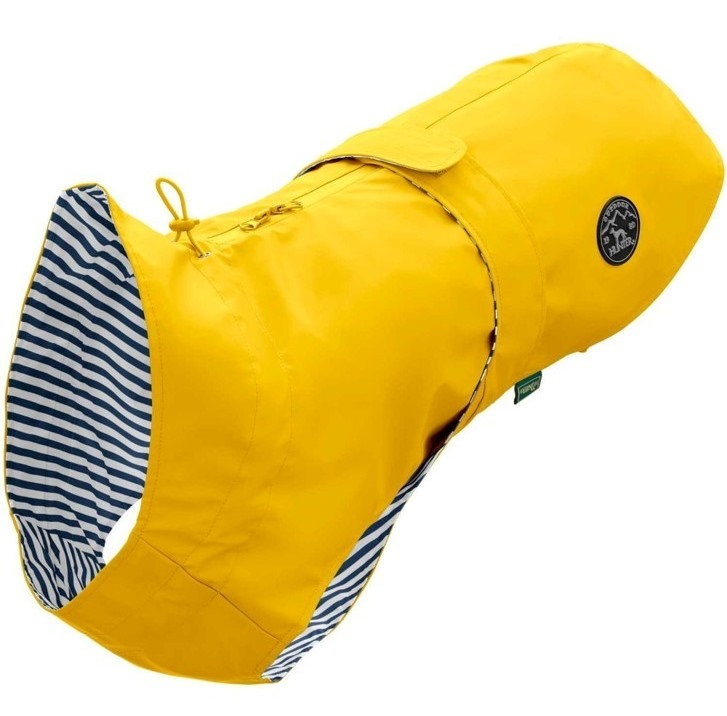 Płaszcz przeciwdeszczowy dla psa Hunter Milford 25 cm żółty
