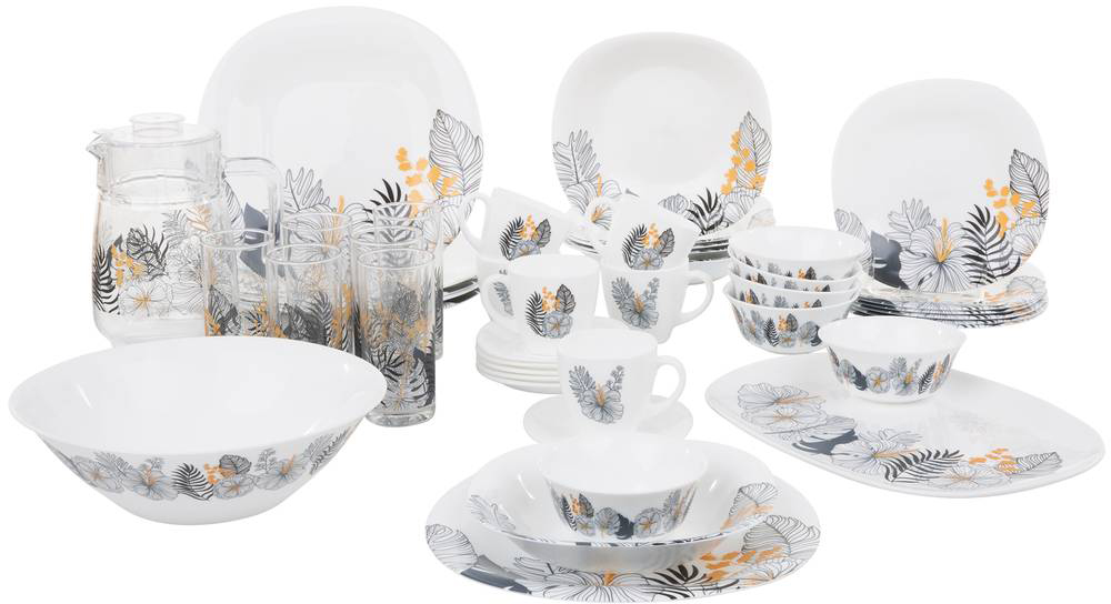 Serwis obiadowy Luminarc Palm Springs dla 6 osób 46 elementów
