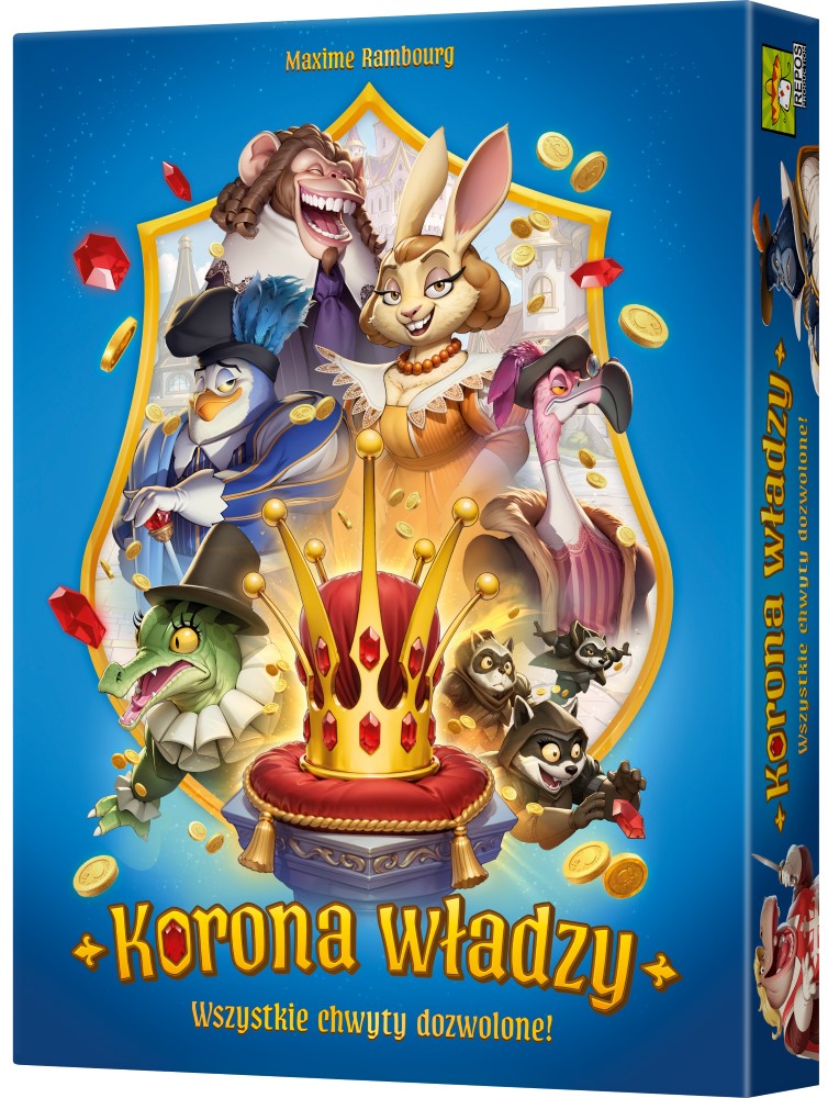 Gra planszowa Rebel Korona władzy (edycja polska)