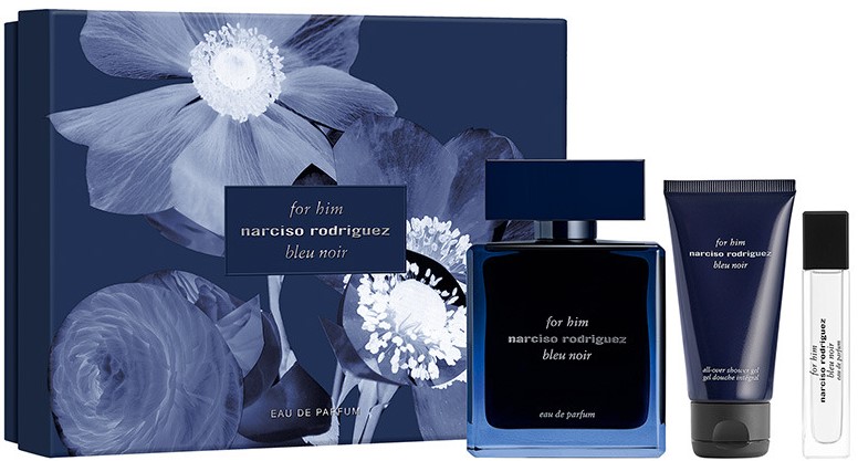 Zestaw męski Narciso Rodriguez For Him Bleu Noir Woda perfumowana 50 ml + Żel pod prysznic 50 ml (3423222107925)