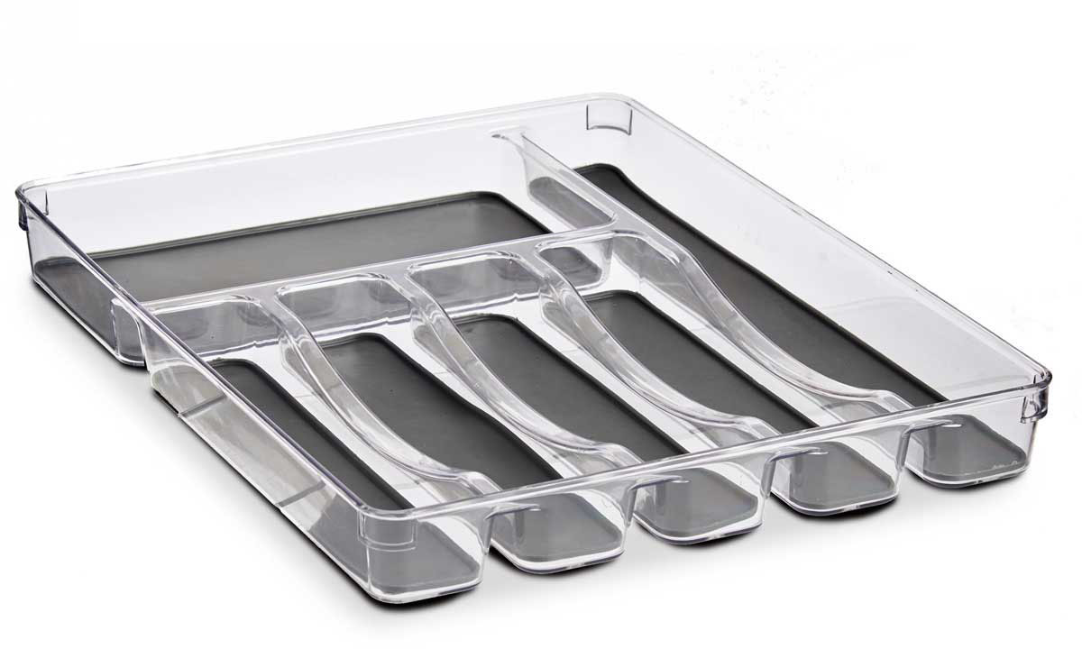 Organizer na sztućce Kinvara antypoślizgowe dno rozmiar L