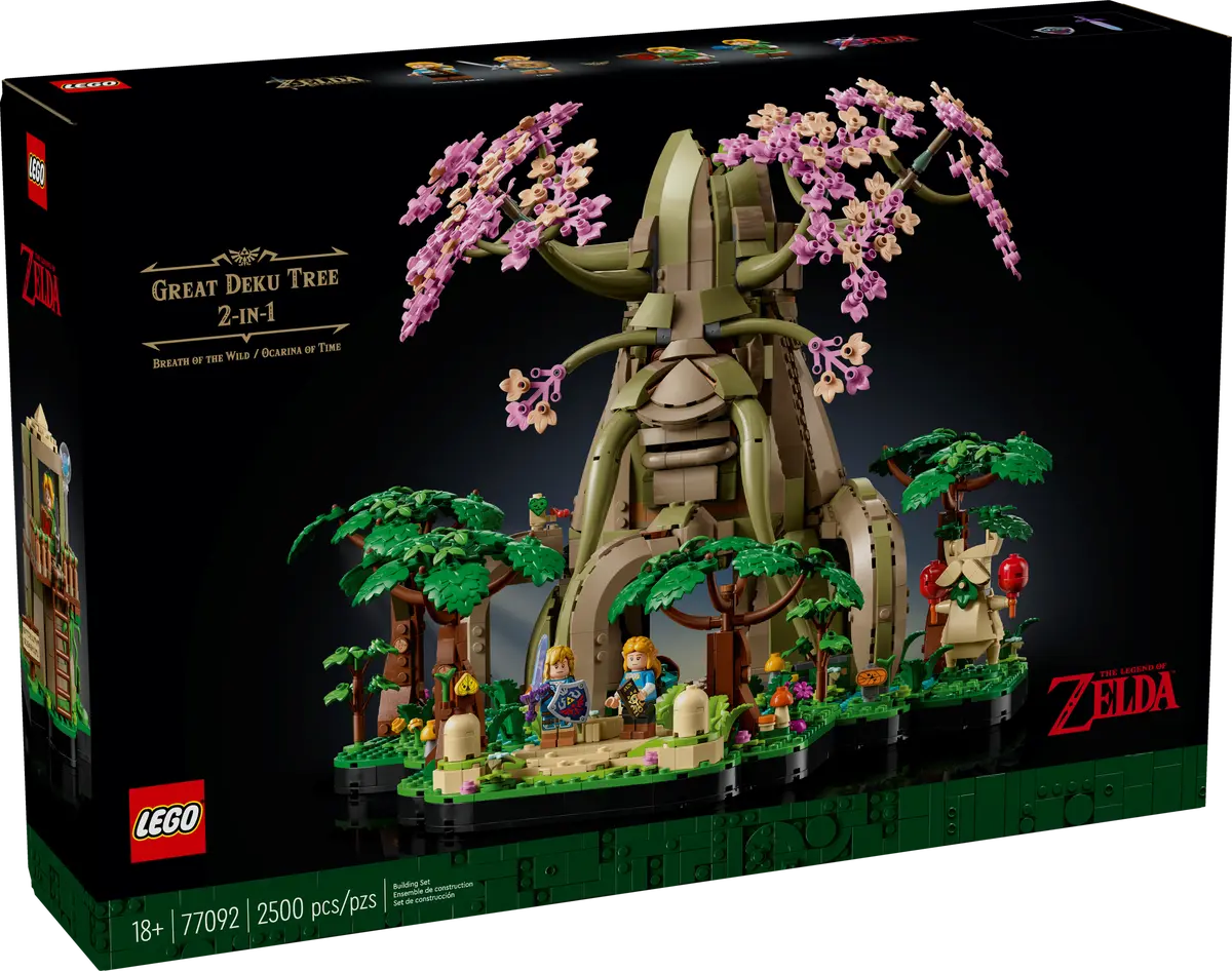 LEGO Nintendo Great Deku Tree 2 w 1 2500 elementów 77092