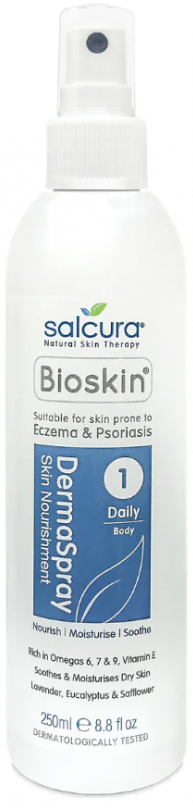 Spray nawilżający do suchej skóry twarzy Salcura Bioskin Derma 250 ml (5060130033076)