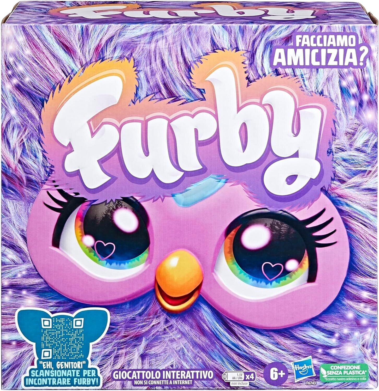 Maskotka Hasbro Furby Purple
