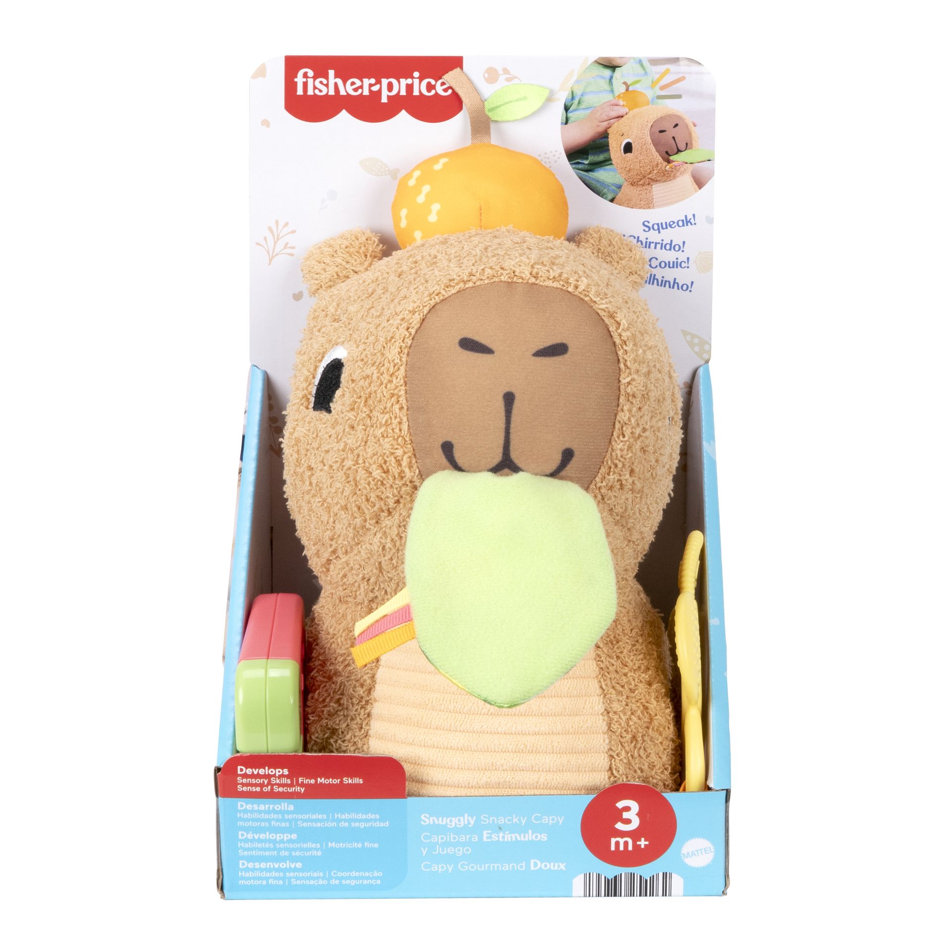 Zabawka dla niemowląt Fisher-Price Kapibara HYR54