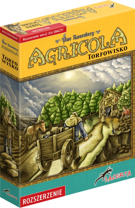 Dodatek do gry planszowej Lacerta Agricola: Torfowisko