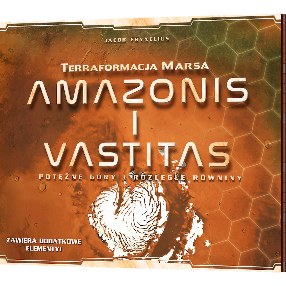 Gra planszowa Terraformacja Marsa: Amazonis i Vastitas (edycja polska)