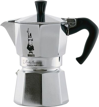 Kawiarka Bialetti Moka Express srebrna + Torba WWF (8006363074513)