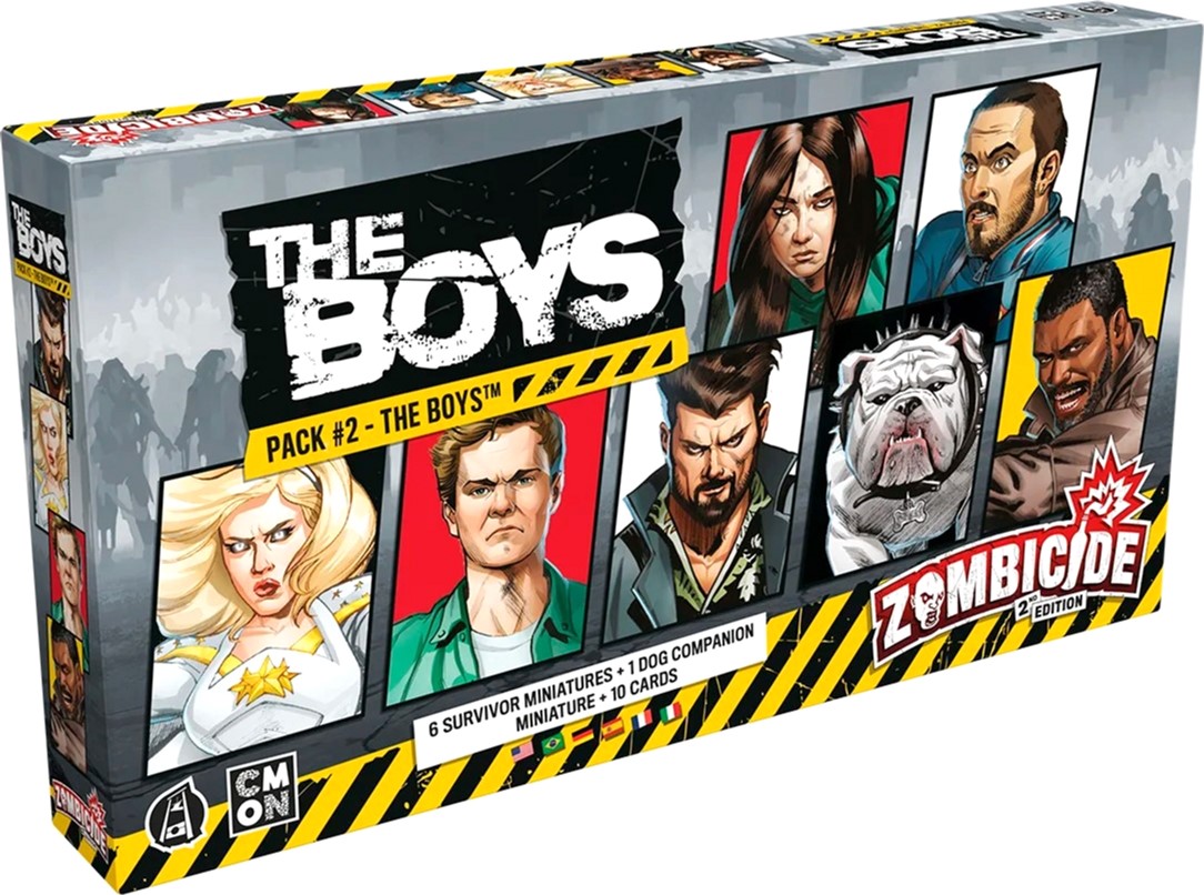 Dodatek do gry planszowej Asmodee Zombicide 2 Edition: The Boys Pack 2