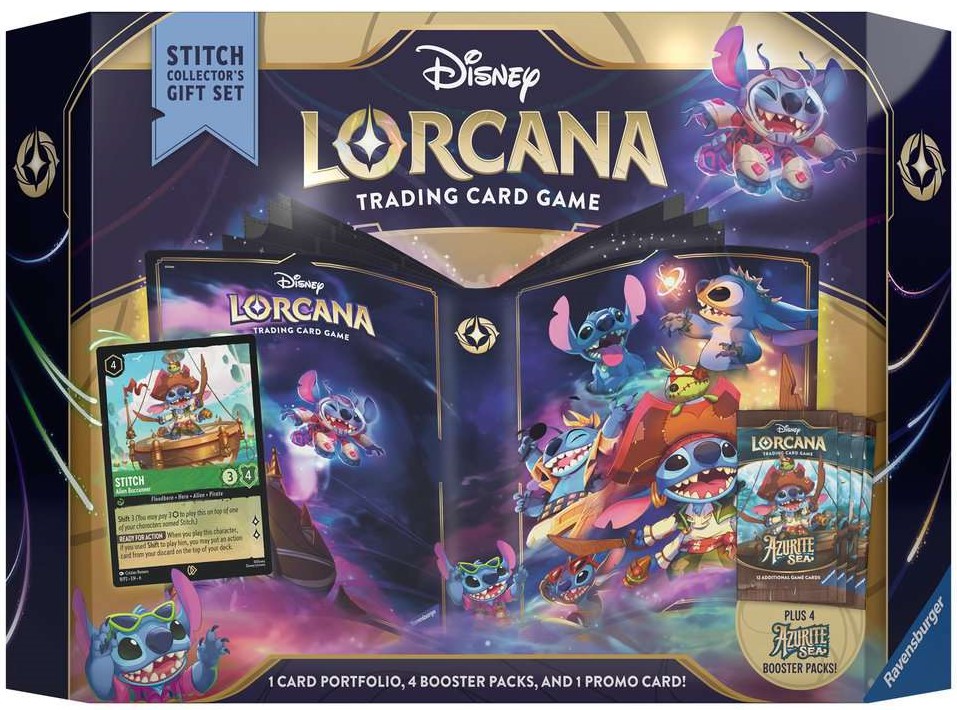 Zestaw kart Ravensburger Disney Lorcana Azurite Sea Set 6 Gift Set