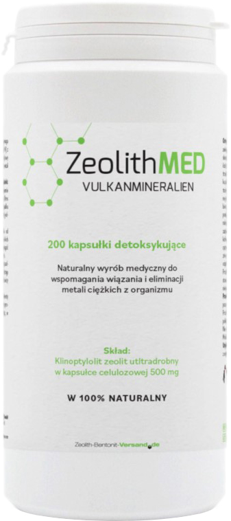 Suplement diety Zeolith MED 200 kapsułek (9120127212016)