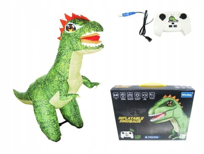 Nadmuchiwana zabawka zdalnie sterowana Hipo Dinosaur H13700