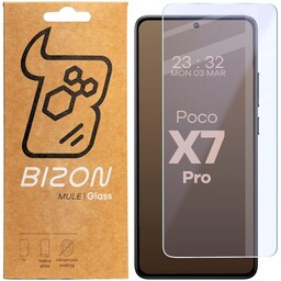 Bizon Elastyczne szkło hybrydowe Glass Mule do Xiaomi Poco X7 Pro