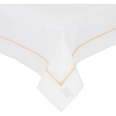 Obrus MY HOME Gold Line 130 x 160 cm Biało-złoty