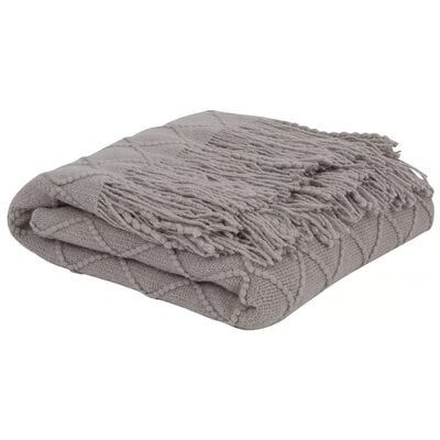 Koc MY HOME Alpaca 95659 127 x 152 cm Szary