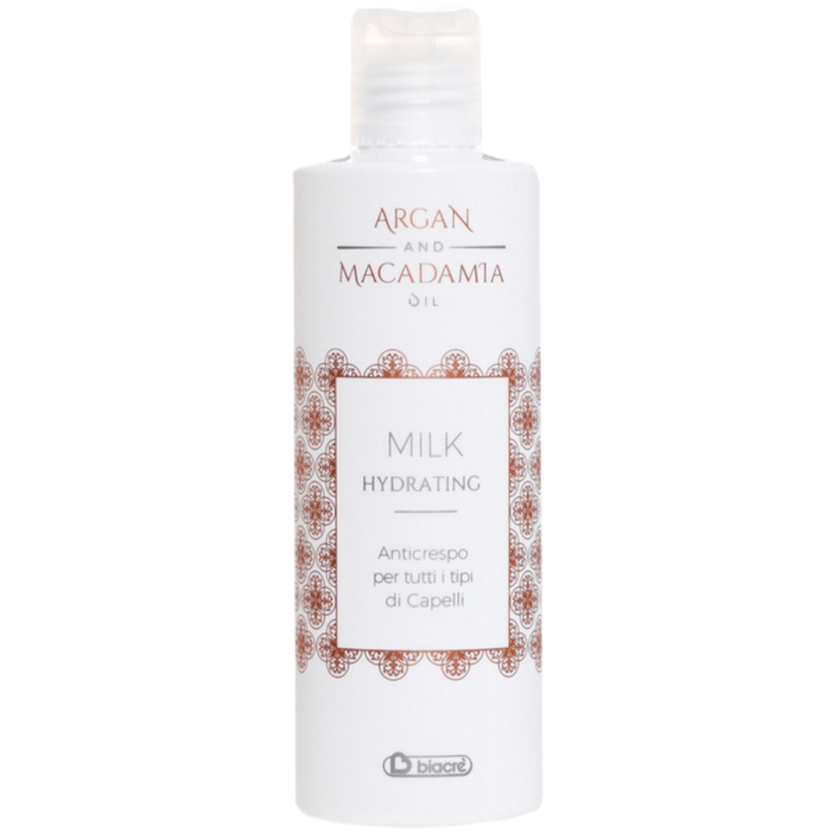 Biacre Mleczko nawilżające do włosów Argan i Macadamia