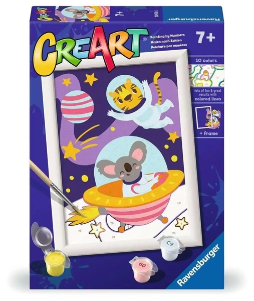 CreArt dla dzieci: Wild Animals Kosmiczny zwierzak - Ravensburger