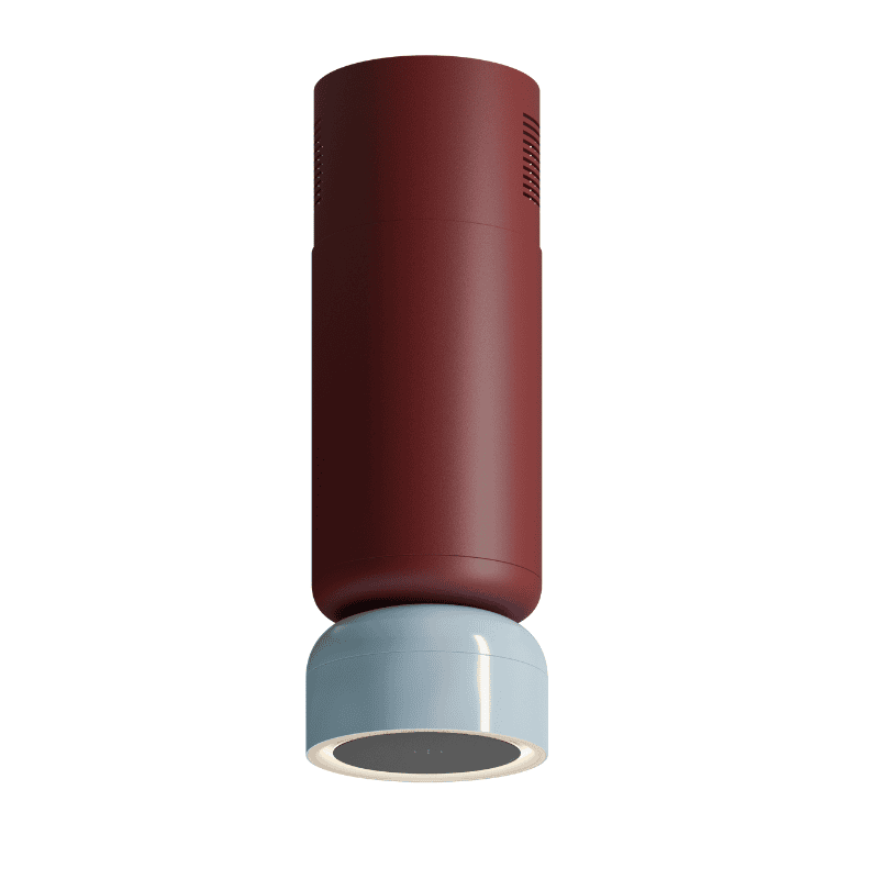 Ciarko Design ICON BURGUNDY SATIN/ BABY BLUE GLOSS 40 cm
