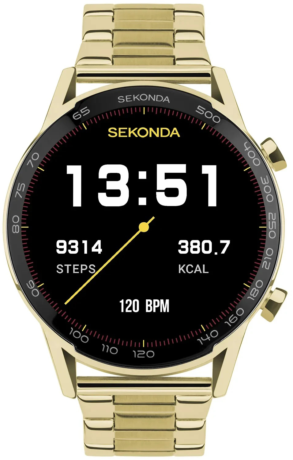 Sekonda 30227 Active Plus Smart Watch Złoty