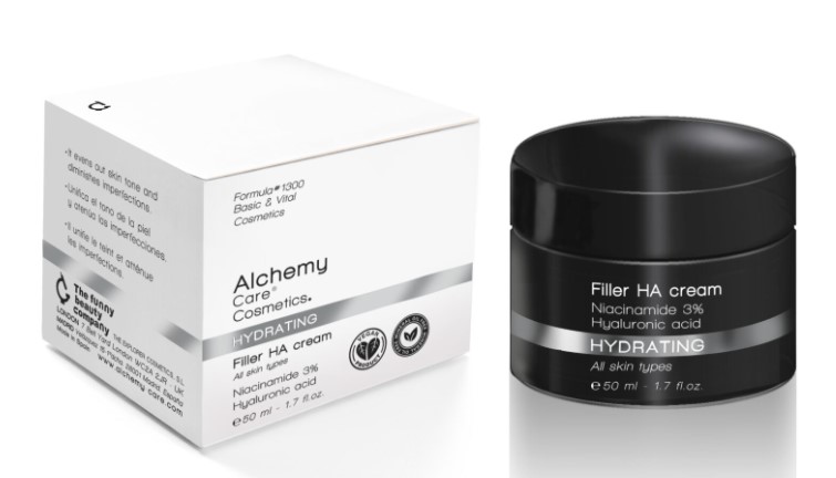 Alchemy Care Cosmetics Hydrating Filler HA Nawilżający Krem z Niacynamidem i Kwasem Hialuronowym 50ml